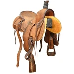 Used 16" Whit Ranch Cutting Saddle Code: C165WADKINSRC. Fixed Price $4600.00.