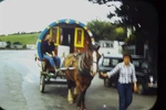 1970S Horse Drawn Gypsy Caravan Vardo Women Countryside Road Uk 35MM Slide. Fixed Price $19.99.