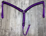 Triple Purple With Felt Back Western Breast Collar. Fixed Price $20.00.