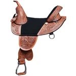 18HS Hilason Western Horse Treeless Trail Barrel American Leather Saddle. Fixed Price $749.95.