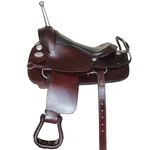 Hilason Custom Designed Rare Western Trick Riding Saddle Mahogany Horse. Fixed Price $1499.95.