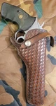 Smith&wesson Frame Basket Weave Rh Holster Broken Snap. Fixed Price $31.99.