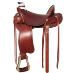 C-M-15 Western Horse Wade Saddle Leather Ranch Roping Mahogany Hilason. Fixed Price $749.95.