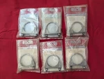 Borla 304 Stainless Steel U-bolt Muffler Clamps, Saddle 2 1/4". Fixed Price $16.00.