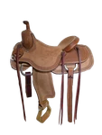 1-1300 16 Inch New Scott Thomas Western Ranch Cutting Saddle Fqhb. Fixed Price $2695.00.