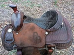 14" Tod Slone Roping Saddle (made Texas). Fixed Price $995.00.