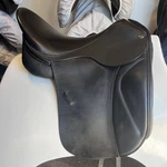 Keith Bryan Santis Dressage Saddle 18IN Mw Tree, Black. Fixed Price $1500.00.