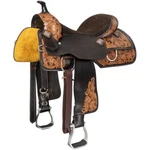 Western Reiner Saddle - Round Top By Royal King 15",16",17". Fixed Price $518.16.