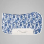Equestrian Toile Western Saddle Pad-blue/white. Fixed Price $99.99.