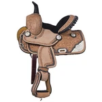 Silver Royal Burn The Breeze Mini Barrel Saddle. Fixed Price $347.00.