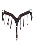 Martin Chocolate Breast Collar With Blood Knots. Fixed Price $229.99.