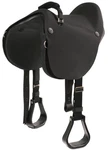 Western Soft Ride Saddle 16IN/17IN, Black. Fixed Price $476.99.