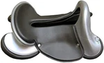 Endurance Synthetic Horse Saddle Light Weight Silver & Black 15" To 18". Fixed Price $289.99.