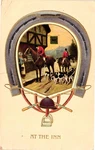 1911 At The Inn Embossed Horses Dogs Posted California Vintage Postcard. Fixed Price $12.99.