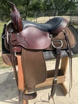Circle Y High Horse Cordura Trail Saddle. 16 Cm Seat. Regular Tree. Excellent. Fixed Price $775.00.