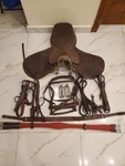 Polo Saddle/suede Saddle/complete Set. Fixed Price $399.00.