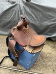 Ralide Vintage Western Leather Sheep Fleece Adult Horse Saddle 3712024 3780494. Fixed Price $385.50.