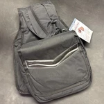 Tough Saddle Bag Insulated Padded Zipper Pockets Black 61-9595. Fixed Price $49.95.