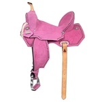 Pink 16 Hilason Western Horse Flex Tree Barrel Trail Leather Saddle For. Fixed Price $599.95.