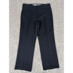 Circle Ranch Mens Black Western Slacks Keystone Loops 38X30 Pants. Fixed Price $29.59.