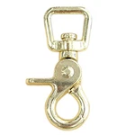 11AI Hilason 5/8" Solid Brass Trigger Snap Square Eye Horse Tack Hardware. Fixed Price $21.99.