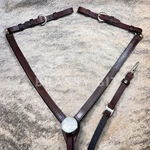 Circle Y Dark Oil Breast Collar. Fixed Price $84.50.