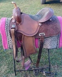 "16 Doublet Saddle Very Nice Barrel Looking For Someone To Enjoy.. Fixed Price $350.00.
