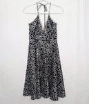 Alyn Paige Ny Sz 4 Vintage 90S Y2K Bratz Mini Dress Halter Circle Print Line. Fixed Price $39.99.
