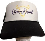 Crown Royal Snapback Baseball Cap Trucker Rope Hat-steer Vtg. Fixed Price $12.95.