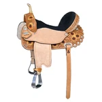 Flex Tree Western Horse Saddle Hilason American Leather Trail Barrel. Fixed Price $749.95.