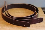 Western Saddle Stirrup Leathers 2.5" X 66" Usa Handmade Medium Oil Brown. Fixed Price $73.95.