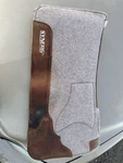 Wool Blend Felt Western Saddle Pad Shoulder Relief Close Contact Synergy Weaver. Fixed Price $100.00.