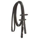 Silver Fox Brown Leather Flat Rubber Grip Jump Reins Horse Tack Equine 20-9900. Fixed Price $27.00.