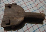 Antique Wooden Hoop Driver Cooper Barrel Makers Hand Made From Maine Tool 6"LONG. Fixed Price $35.00.