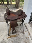 Crates Western Saddle. Fixed Price $400.00.