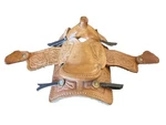 4 1/2" Mini Western Horse Saddle Leather Toy Size Good Craftsmanship Custom. Fixed Price $39.99.