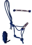 Miniature Size Nylon Rope Beaded Nose Halter W Detachable Lead. Fixed Price $9.99.