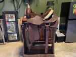 1996 Allen Ranch Barrel Racing Saddle. Fixed Price $1100.00.