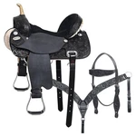 59HS Western Horse Saddle American Leather Flex Trail Barrel Tack Hilason. Fixed Price $799.95.