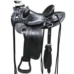 21BH Western Horse Wade Saddle American Leather Ranch Roping Black. Fixed Price $749.95.