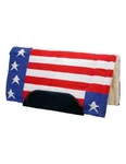 Tough Saddle Pad Stars Stripes Med Weight Red White Blue 31-1576. Fixed Price $63.83.