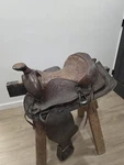 Pioneer Big Horn 15" NO.903 Brown Leather Western Pleasure/trail Saddle Vintage. Fixed Price $219.45.