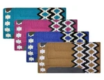 Showman 36" X 34" 100% Wool Top Cutter Style Saddle Pad W/ Kodel Fleece Bottom. Fixed Price $69.95.