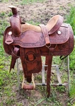 16 Inch David Motes Roping By Dale Fredricks Saddlesmith. Fixed Price $3000.00.