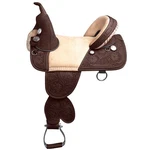 87HS Hilason Treeless Western Trail Barrel Racing American Leather Saddle. Fixed Price $749.95.