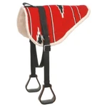 Tough Red Navajo Youth Bareback Pad W/stirrups Horse Tack Equine 31-996. Fixed Price $65.00.