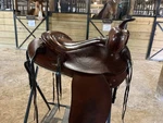 Keystone Leather Brown Pleasure/trail Saddle 16 In Traditional Mpn 6287. Fixed Price $485.00.