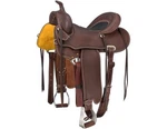 Silver Royal Western Saddle Green River Trail Bicycle Dark Oil SR97. Fixed Price $1037.83.