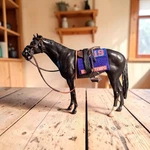 Breyer Horse Custom Golden Tempo Kentucky Derby Winnie Saddle Set. Fixed Price $40.00.
