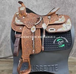 Dale Chavez Western Saddle, 16" Seat, Regular Tree - Sqhb (read Description). Fixed Price $3399.99.